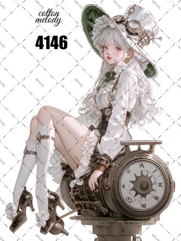 original sticker no.4146 人物貼紙 原創貼紙 原創人物貼紙 裝飾貼紙 cotton melody