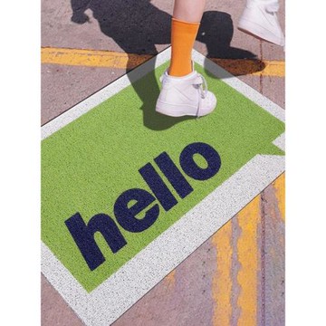 大門口外地墊進門換鞋區絲圈防滑可裁剪門外腳踏墊蹭腳墊愛因斯毯