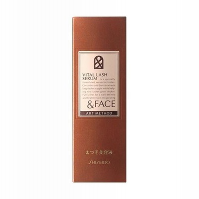 【ポイント10倍】資生堂 &フェイス バイタルラッシュセラム 12g