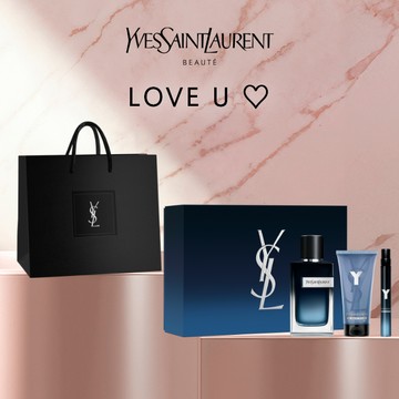 🔜快速出貨 心動獻禮🩵【YSL】Y男香禮盒｜Y淡香精100ML+10ML+沐浴膠50ML｜陽剛木質香調｜男香｜送給最愛的他 |情人節獻禮