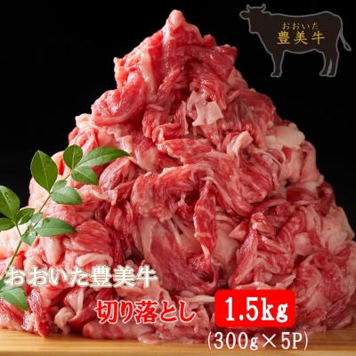 ふるさと納税 国東市 おおいた豊美牛切り落とし 1.5kg (300g×5P)_2263R