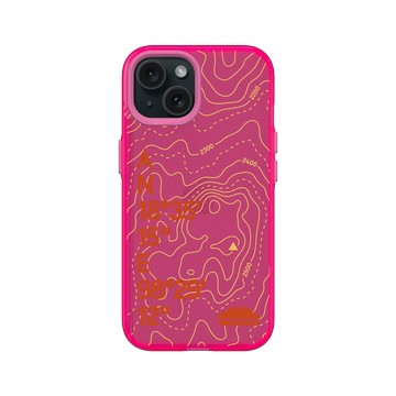 iPhone 15 Clear 粉漾桃 - Nature Explorers 自然探索指南 - 因他儂⼭