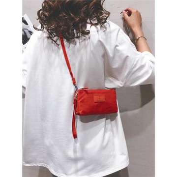 小手包手抓包包女尼龍布包手拿零錢包2025新款休閑百搭斜挎手機包