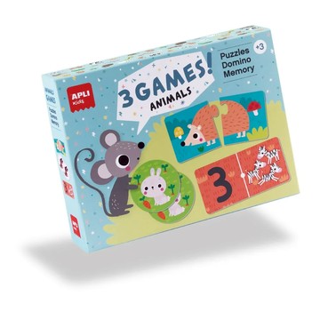 西班牙 APLI - 動物認知及數字配對遊戲-0018798