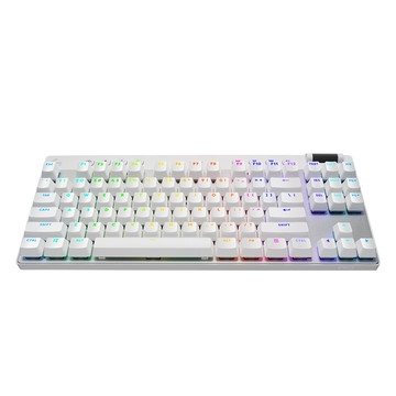 Logitech G PRO X 藍牙機械式 TKL鍵盤 炫光白