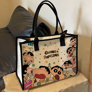 【良品舎】免運/快速出貨/帆布包女ins森系百搭單肩包大容量裝書學生上課通勤包手提布袋包L47L