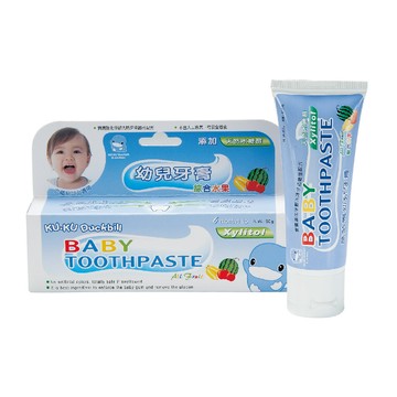 KUKU酷咕鴨幼兒牙膏50g-水果