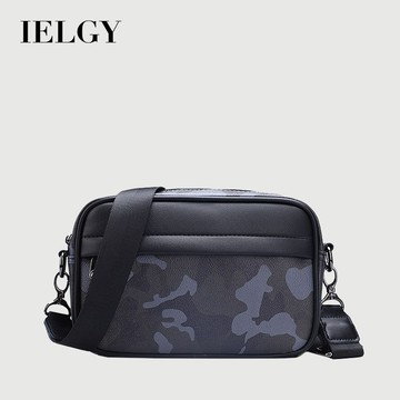 IELGY 韓版男士小包 新款潮運動休閒郵差斜跨斜背包
