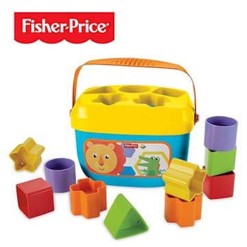 奇哥官方旗艦 Fisher-Price 費雪 寶寶積木盒