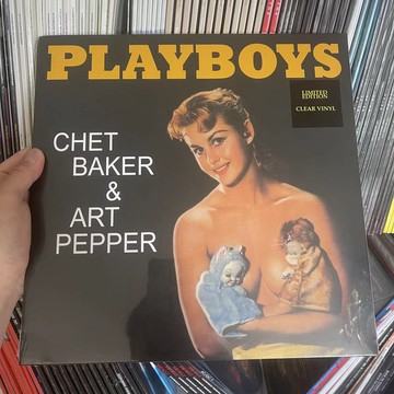 【透明膠爵士】Chet BAKER/ART PEPPER: Playboys 黑膠唱片LP