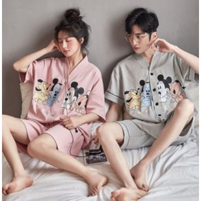 ペア販売 ディズニー ミッキーマウス 部屋着 セットアップ 上下セット ペアパジャマ ルームウェア ナイトウェア ペアルック カップル 通販 Lineポイント最大7 0 Get Lineショッピング