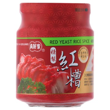 真好家 紅糟，適用於醃漬、涼拌、蒸、炒、煮料理  270g  1罐
