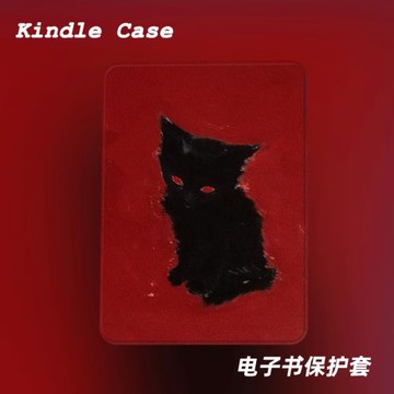 暗黑油畫貓適用kindle7代電子書保護套kpw123軟殼958全包防摔休眠