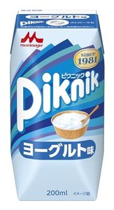 森永 ピクニック ヨーグルト味 200ML [紙パック 飲料 ドリンク 飲み物 常温保存]×24本