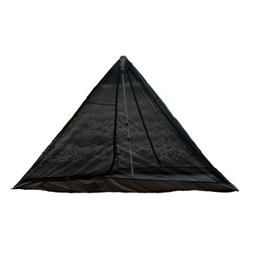 MOUNTAINHIKER 山之客 炎帳內帳  350cm x 400cm 帳篷  黑色  4～6人