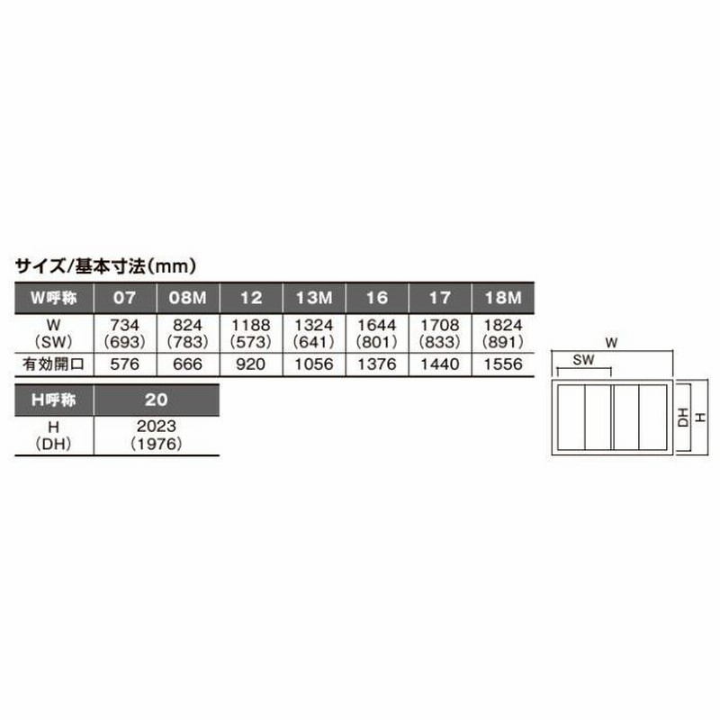 クローゼット 折れ戸 ノンレールタイプ ラシッサS LAA 1620 1720 18M20