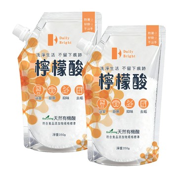 皂福 Daily Bright檸檬酸 (350g/袋)*2袋