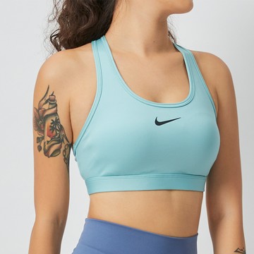 Nike SWSH MED SPT Bra 女 綠 支撐 舒適 運動 休閒 運動內衣 DX6822-309