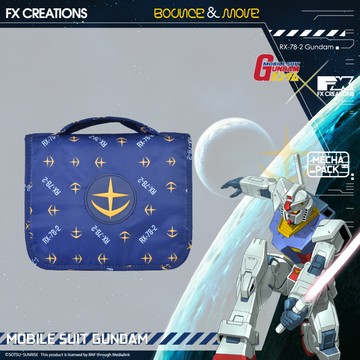【機動戰士鋼彈】鋼彈 RX-78-2 旅行盥洗包 FXG291-98