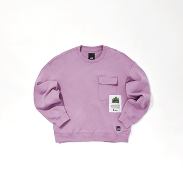Lee 女款 寬鬆版 口袋 衛衣 大學T | Urban Riders