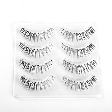 4對手工假睫毛女216 217自然款素顏仿真裸妝濃密送瑪麗佳人膠水