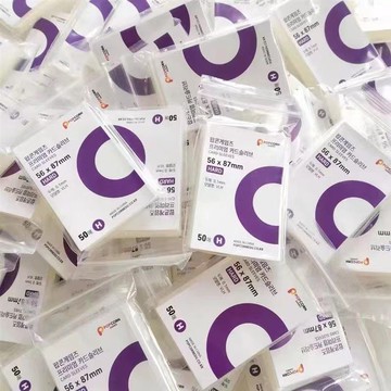 台灣現貨⭐爆米花卡膜 卡套 卡膜 透明卡膜 保護膜 愛豆卡套 小卡卡套 平口卡套 nba球員卡出卡 拍立得 遊戲卡保護套