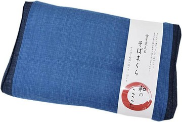 MORIPiLO【日本代購】大竹產業 蕎麥殼枕 抗菌 日本製 - 藏青色