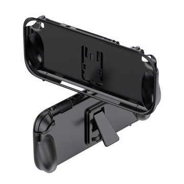 Armorzone switch保護殼NS2保護套Switch2代透灰支架保護殼