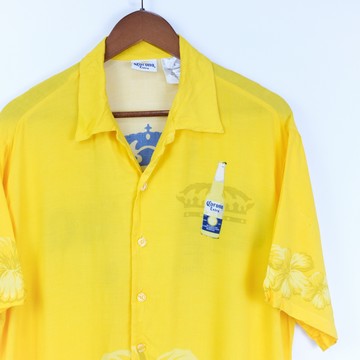西林 CLIN｜古著｜Corona 夏威夷短袖襯衫 #HS0001_古著 復古 品牌 寬鬆 春夏 短袖