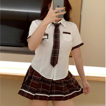 M-3XL大尺碼學生服 JK制服 學院風學生服JHS8405