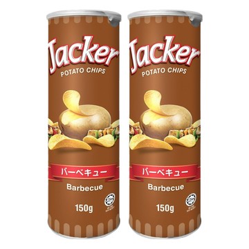 Jacker 洋芋片 日本版 燒烤味  150g  2個