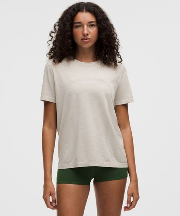 Swiftly Relaxed Short-Sleeve Shirt Hip Length Size 4