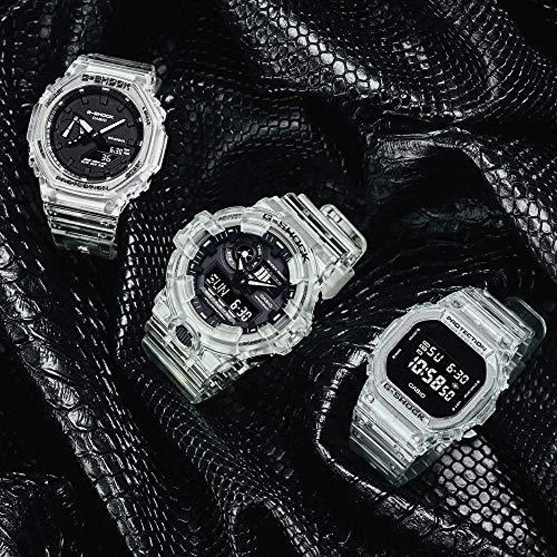 カシオ] 腕時計 G-SHOCKジーショック スケルトン DW-5600SKE-7メンズ