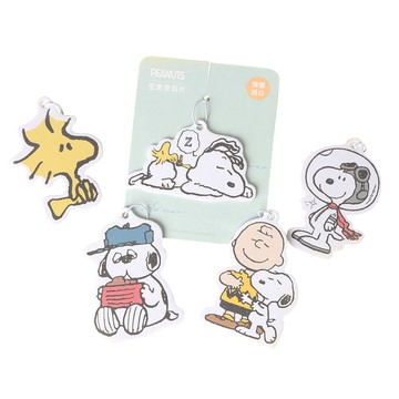 Peanuts史努比造型香氛片- Norns Snoopy 正版授權 吊掛式空氣香氛片 香氛吊卡 香氛片 擴香片