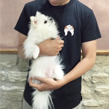 NINKYPUP 毛孩萌屁屁 英鬥反光T-shirt