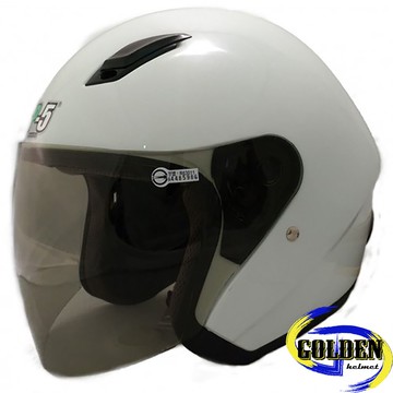 GP5 A209 亮光白 3/4罩安全帽 大頭圍福音 大頭圍專用