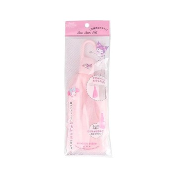 asdfkitty*美樂蒂庫洛米 肥皂起泡網 泡立洗顏網 洗臉起泡網 發泡網 沐浴網-日本正版商品