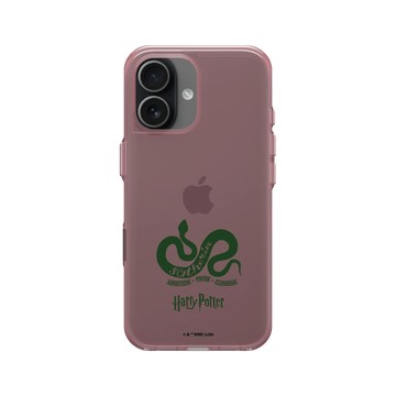 iPhone 17 Clear (相機按鈕) 晶醺玫 - 哈利波特 Harry Potter - 史萊哲林標誌