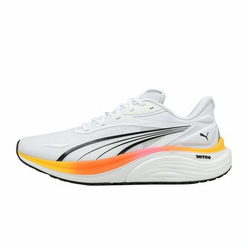 Puma 慢跑鞋 Electrify Nitro 4 男鞋 白 黑 氮氣中底 運動鞋 310789-24