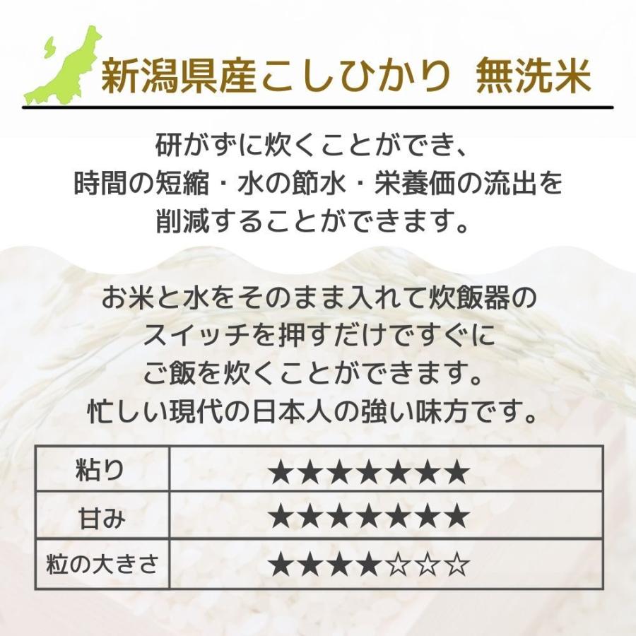 新米 令和５年産 新潟県産 コシヒカリ 無洗米 2kg 受注精米 お米 送料無料 白米 2023年 こしひかり