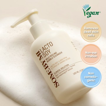 SOME BY MI Lacto Soy Mild Peeling Bubble Cleaser 180ml