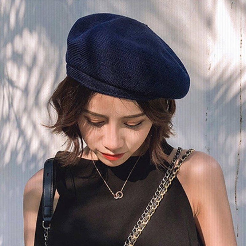 Miniministore ベレー帽 夏 レディース 麦わら帽子 レトロ ストローハット おしゃれ ペーパーハット可愛い サマーベレー 日焼け防止 ブルー フリー レディース 通販 Lineポイント最大15 0 Get Lineショッピング