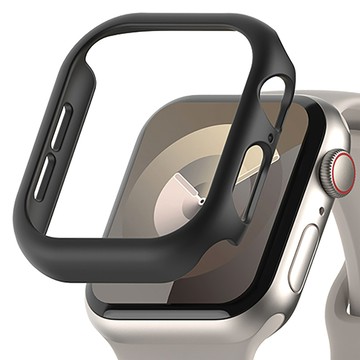 SINJIMORU 全包覆一體式硬殼智慧手錶保護殼  黑色  Apple Watch 11/10 42mm  1個