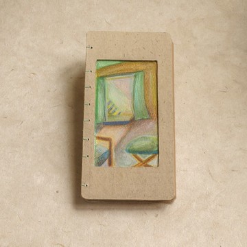 手工書/手工繪畫筆記本/手工裝訂/日記本