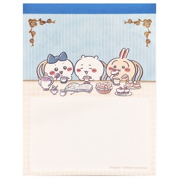 sun-star 吉伊卡哇午茶趣造型便條紙 - 藍色假日  80張  1本