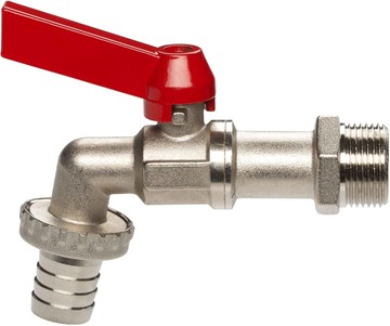 【GARDENA 景觀園藝】 肘動水龍頭(26.5mm進水) 7333