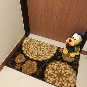 【Fuwaly】超細纖維止滑膠底地墊_綻-78x118cm