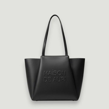 【Maison De Auri】FLORENCE提包 — 純素皮革 Midnight Black 佛羅倫斯・黑夜