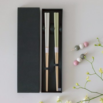 【Yourtableware】 禮物獨家 新婚賀禮 喬遷禮 日本 Fuwari 筷子 糯米糰子筷架  禮盒組