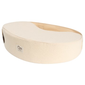 mothers baby Cuna 貼身 D 字型 哺乳枕 米色 60x26x16 公分